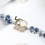 Pack Of 3 Elephant Blue Stone Rakhi
