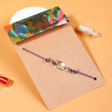 Elephant Blue Stone Rakhi