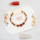 Ivory Quartet Charm Rakhi Set