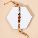 Divine Rudraksh Tiger Eye Bracelet Rakhi For Brother