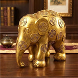 Lucky Coins Elephant Statue | By Elephant Parade