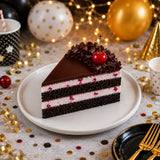 Black Forest Heart Cream Cake