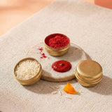 Rudraksha Beads Rakhi Combo With Chocolate And Dry Fruits