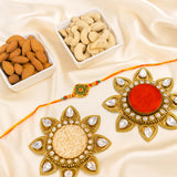 Designer Rakhi with Cashews and Almonds