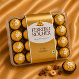 Ganesha & Rudraksha Rakhi with Ferrero Rocher Chocolates | Premium Rakhi Gift