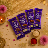 Lumba & Pearl Rakhi with Dairy Milk Chocolates | Bhaiya Bhabhi Rakhi Gift
