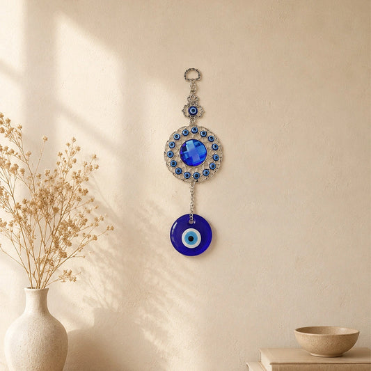 Blue Nazar Amulet Evil Eye Wall Hanging
