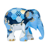 Patchie Indigo Elephant Statue | By Elephant Parade