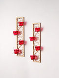 Scented Candle Holder Wall Decor - Pack Of 2