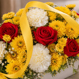Roses and Carnations Flower