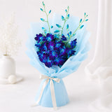 3 Blue Orchid Exotic Bouquet