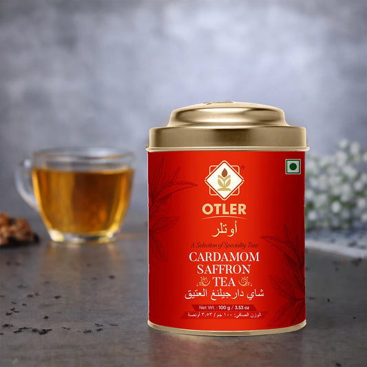 OTLER Masala Cardamom Saffron Black Tea - 100g