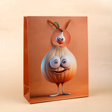 Googli Eyes Quirky Characters Paper Bag Set of 4 Large