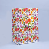 Beautiful Floral Print Paper Bags Pack of 3 (S/M/L)