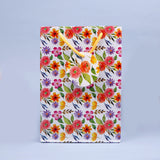 Beautiful Floral Print Paper Bags Pack of 3 (S/M/L)