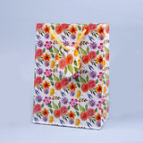 Beautiful Floral Print Paper Bags Pack of 3 (S/M/L)