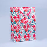 Pink Rose Print Paper Bags Pack of 3 (S/M/L)