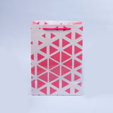 Abstract Triangle Print Paper Bags Pack of 3 (S/M/L)