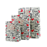 Love Quoted Print Paper Bags Pack of 3 (S/M/L)