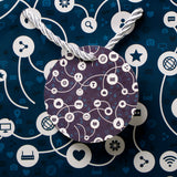 Social Channels Paper Bags Pack of 3 (S/M/L)