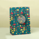 Tech Emoji Print Paper Bags Pack of 3 (S/M/L)