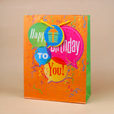 Happy Birthday To You Paper Bags Pack of 3 (S/M/L)