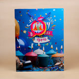 Birthday Pop Print Paper Bags Pack of 3 (S/M/L)