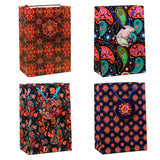 Assorted Designer Paper Bags Pack of 4 Smal