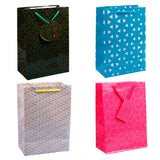 Assorted Printed Paper Bags Pack of 4 Small