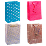 Assorted Printed Paper Bags Pack of 4 Large