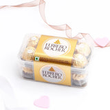 Grey Cushion With Ferrero Rocher