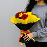 Gerberas Glory For Rakhi