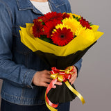 Gerberas Glory For Rakhi