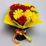 Gerberas Glory For Rakhi