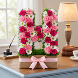 White Daisy, Pink Rose & Carnation Mixed Bouquet