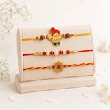 Pearl, Mauli & Bal Ganesha Rakhi Family Pack | Complete Rakhi Set for All Brothers