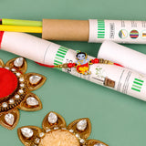 Krishna Kids Rakhi and Eco Friendly Pencils