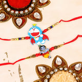 Krishna and Doremon Kids Rakhi Set of 2