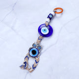 Charming Owl Evil Eye Hanging