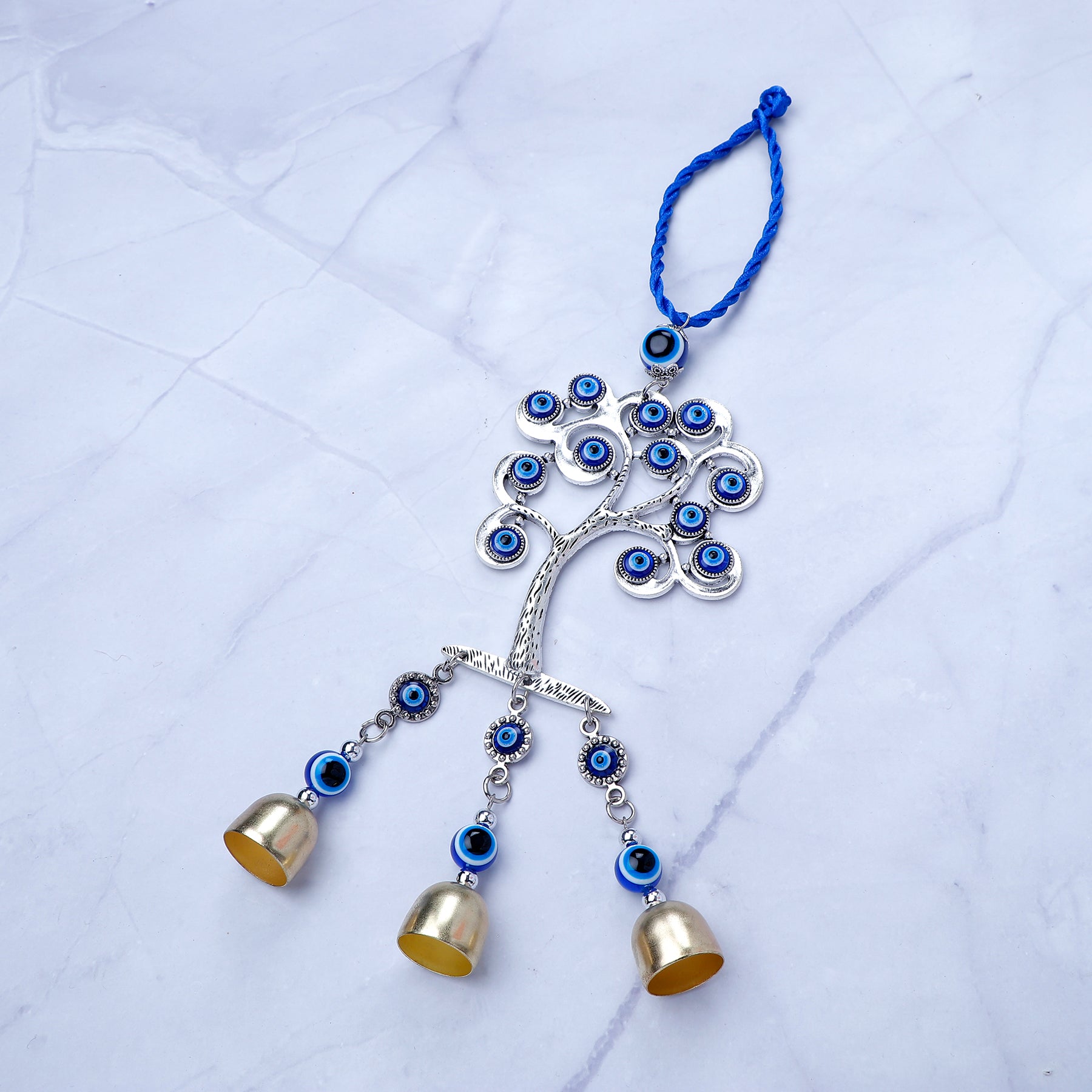 Beautiful Silver Evil Eye Hanging