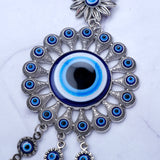 Oxidised Silver Evil Eye Hanging