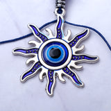 Beaming Evil Eye Keychain