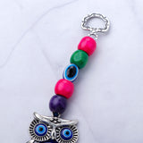 Wise Owl Evil Eye Hanging