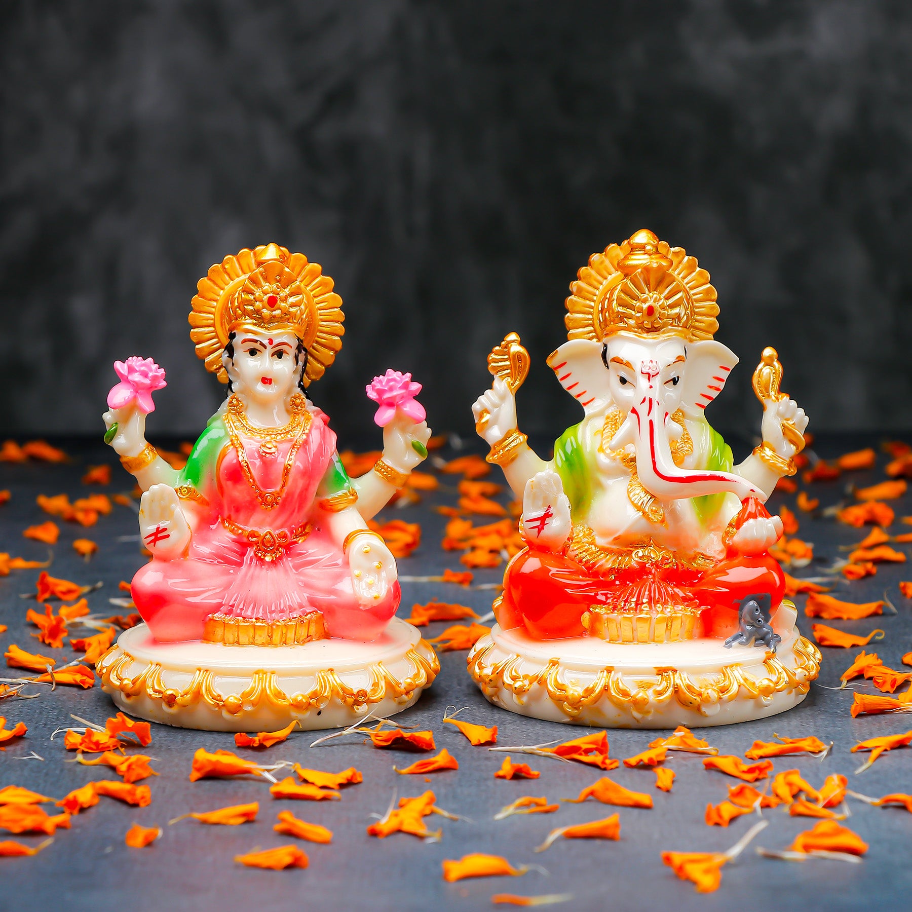 Auspicious Lakshmi Ganesha