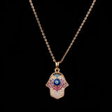 Evil Eye Hand Charm Pendant