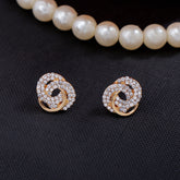 Golden Spiral Loop Earing