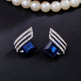 Royal Blue Stone Earing
