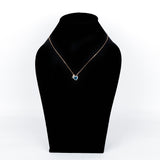 Heart of Ocean Blue Pendant