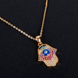 Evil Eye Hand Charm Pendant