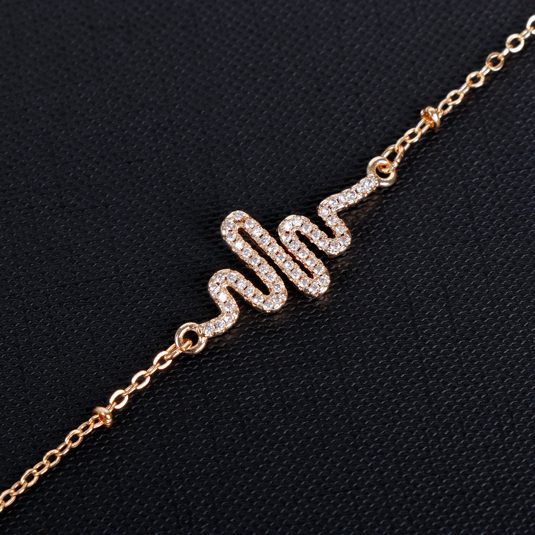 Heartbeat Charm Bracelet